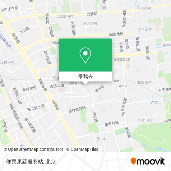 便民果蔬服务站地图