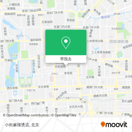 小街麻辣烫店地图