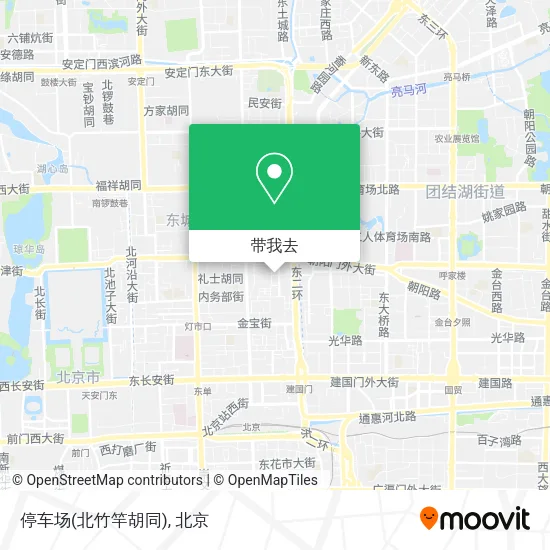 停车场(北竹竿胡同)地图
