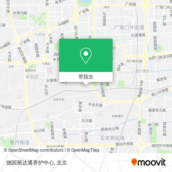 德国斯达通养护中心地图