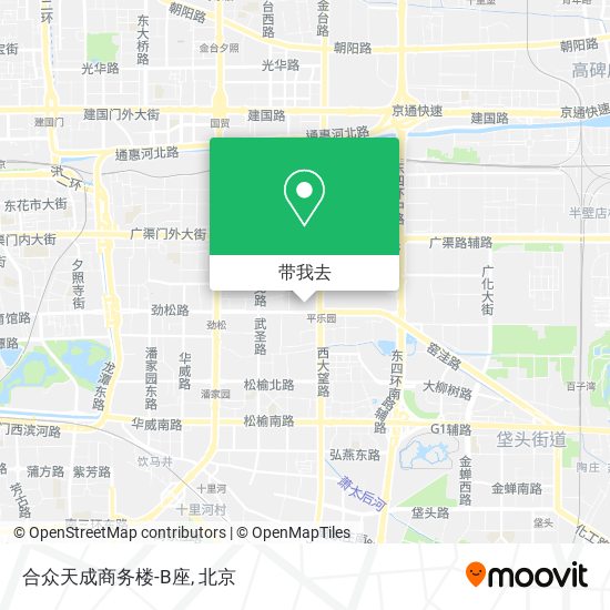 合众天成商务楼-B座地图