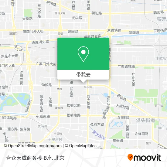 合众天成商务楼-B座地图