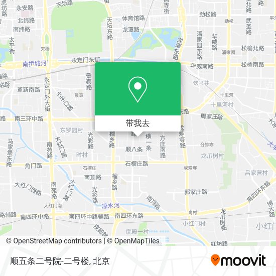 顺五条二号院-二号楼地图