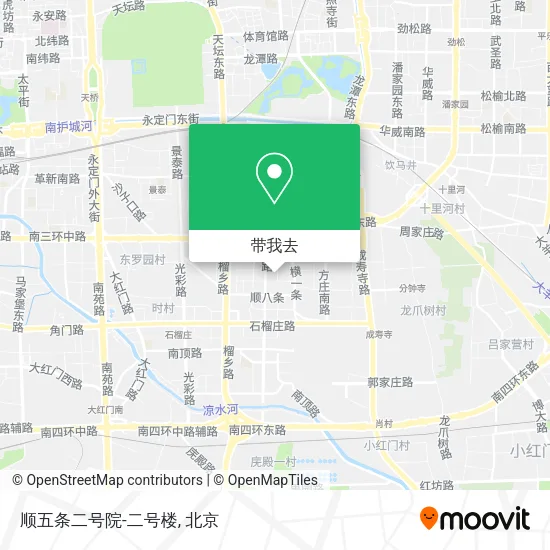 顺五条二号院-二号楼地图