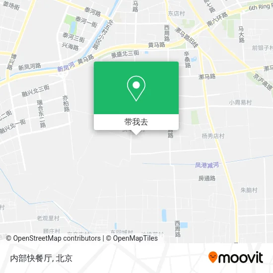 内部快餐厅地图
