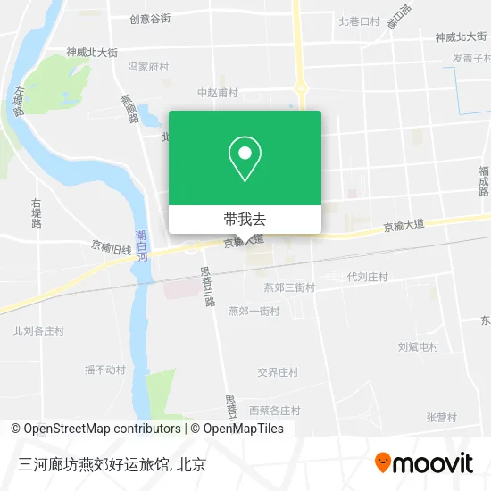 三河廊坊燕郊好运旅馆地图