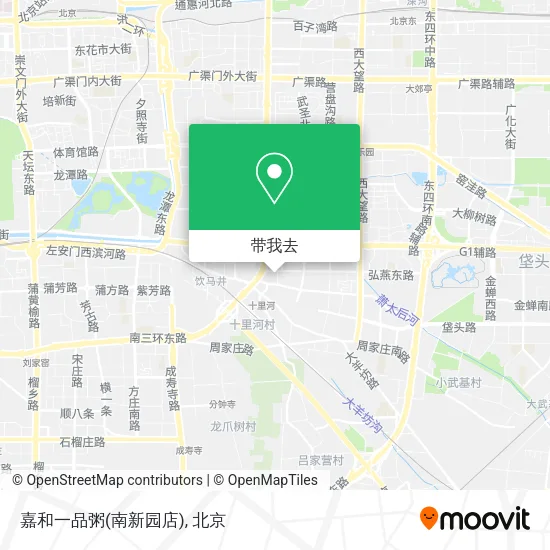 嘉和一品粥(南新园店)地图