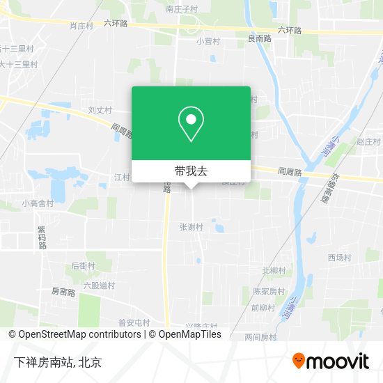 下禅房南站地图