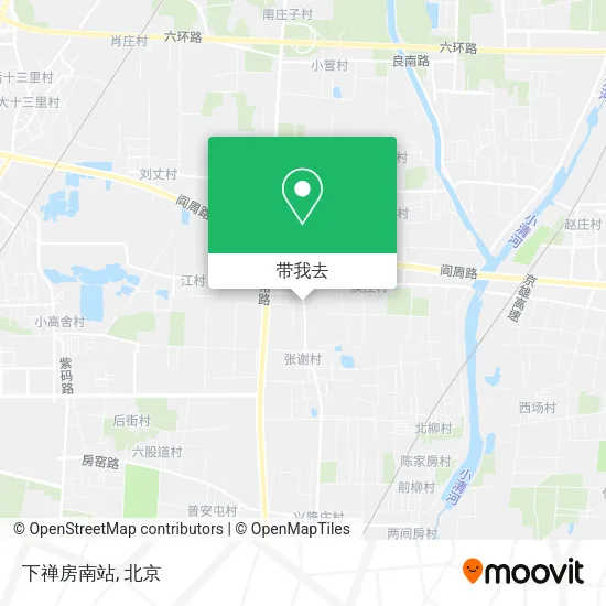 下禅房南站地图