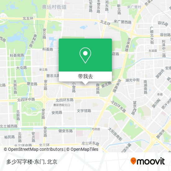 多少写字楼-东门地图