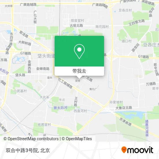 双合中路3号院地图