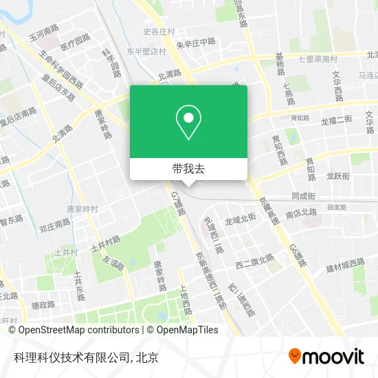 科理科仪技术有限公司地图