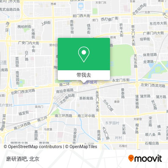 磨研酒吧地图