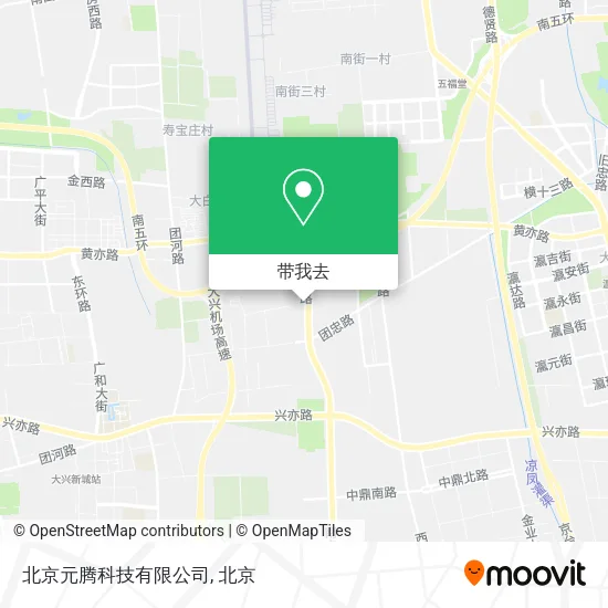 北京元腾科技有限公司地图
