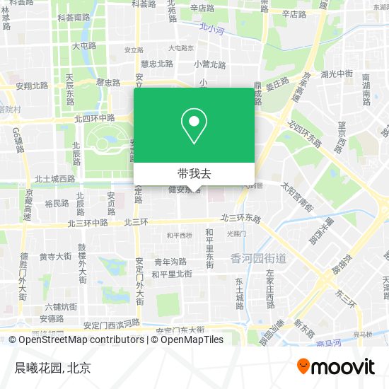 晨曦花园地图