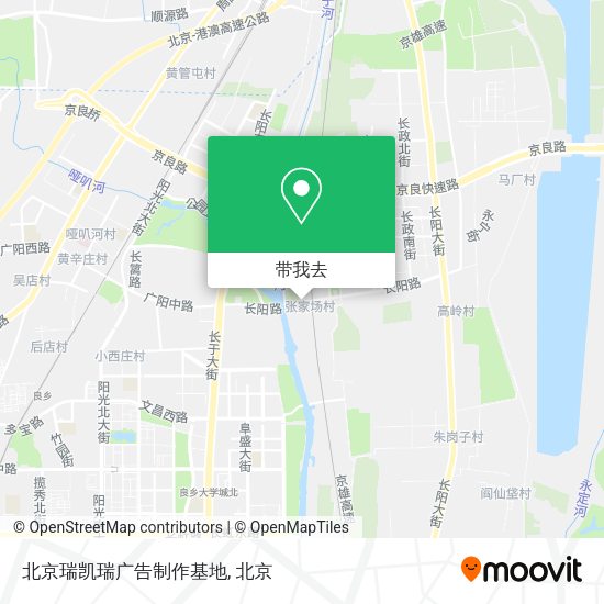 北京瑞凯瑞广告制作基地地图