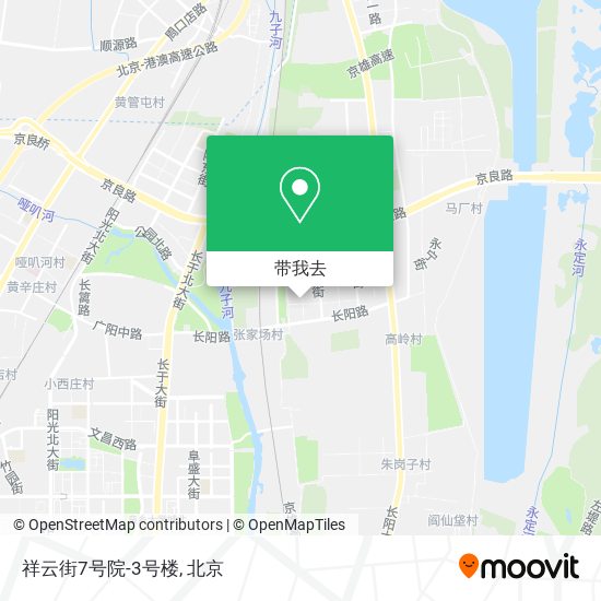 祥云街7号院-3号楼地图