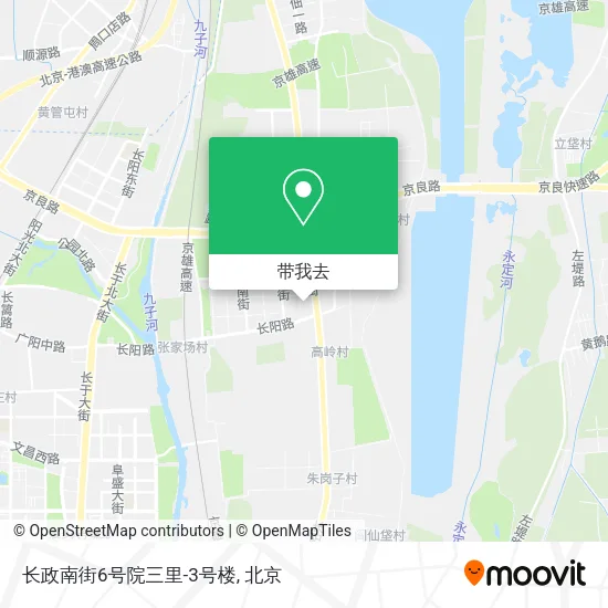 长政南街6号院三里-3号楼地图