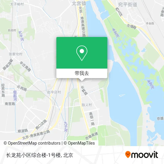 长龙苑小区综合楼-1号楼地图