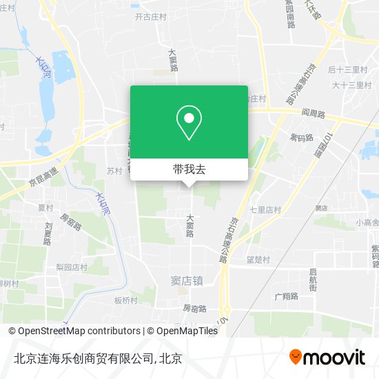 北京连海乐创商贸有限公司地图