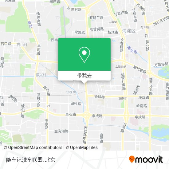 随车记洗车联盟地图