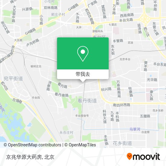 京兆华原大药房地图