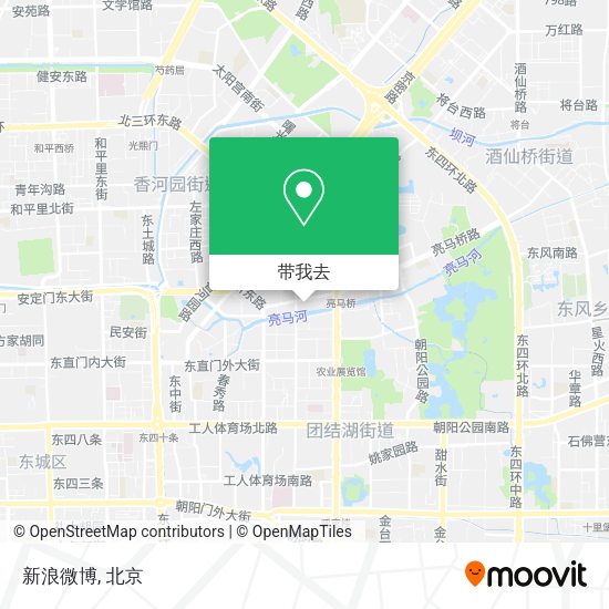 新浪微博地图