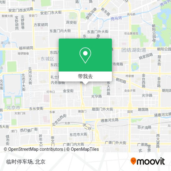 临时停车场地图