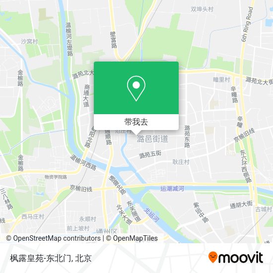 枫露皇苑-东北门地图