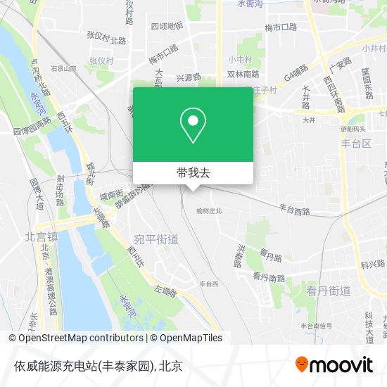 依威能源充电站(丰泰家园)地图