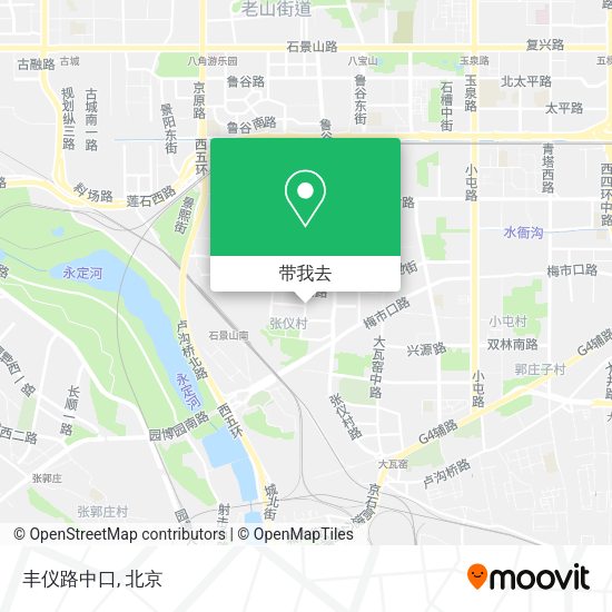 丰仪路中口地图