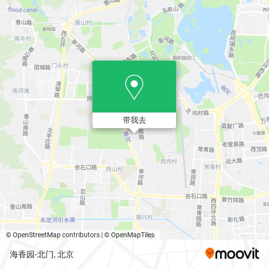 海香园-北门地图