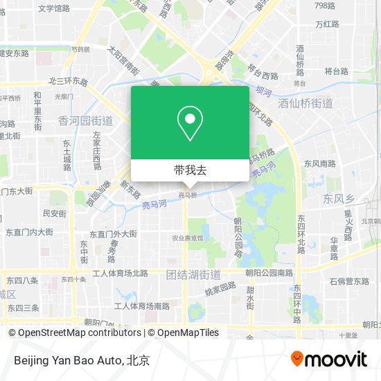 Beijing Yan Bao Auto地图