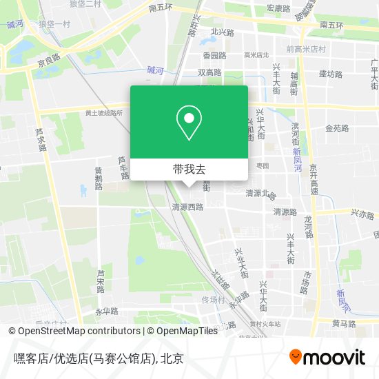 嘿客店/优选店(马赛公馆店)地图