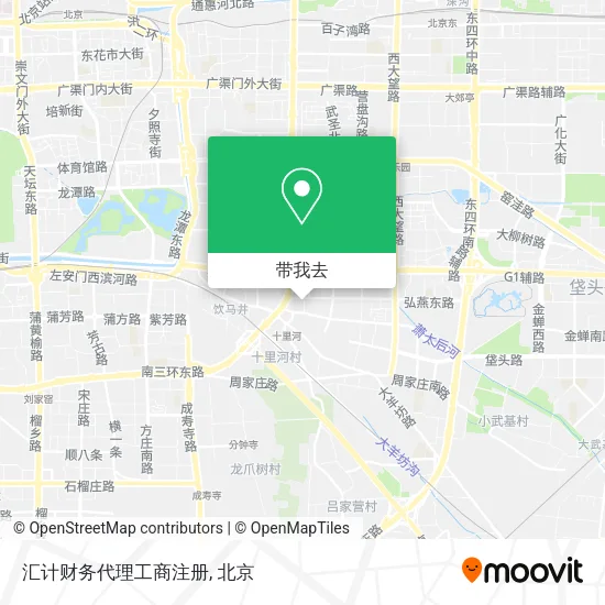 汇计财务代理工商注册地图