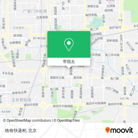 格格快递柜地图