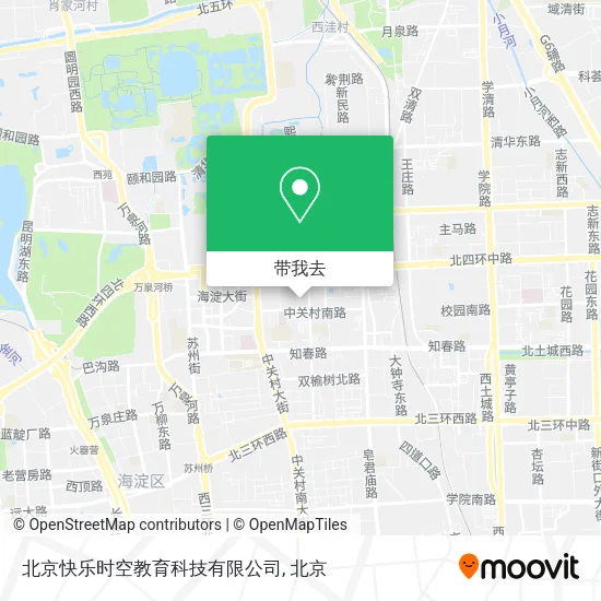 北京快乐时空教育科技有限公司地图