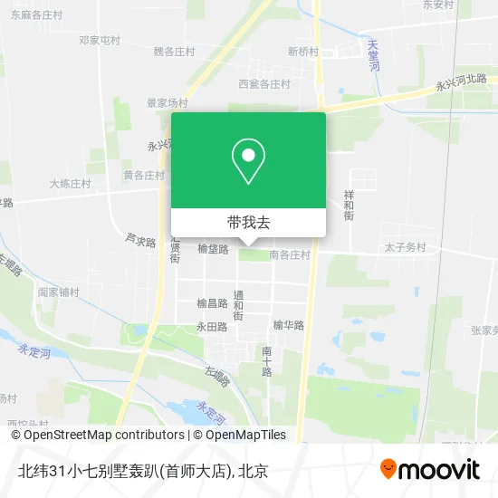 北纬31小七别墅轰趴(首师大店)地图