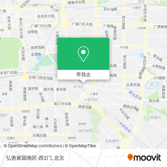 弘善家园南区-西2门地图