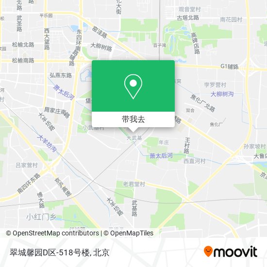 翠城馨园D区-518号楼地图