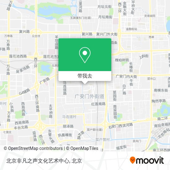 北京非凡之声文化艺术中心地图