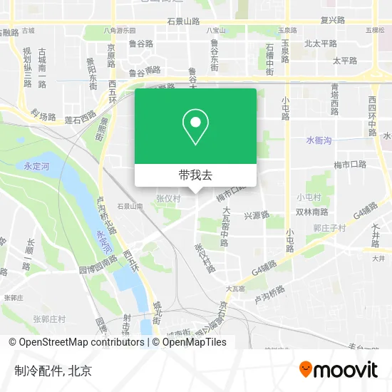 制冷配件地图