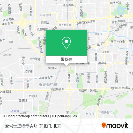 爱玛士壁纸专卖店-东北门地图