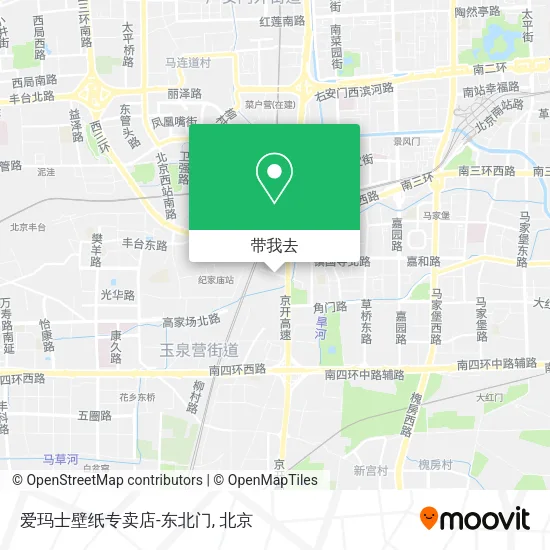 爱玛士壁纸专卖店-东北门地图
