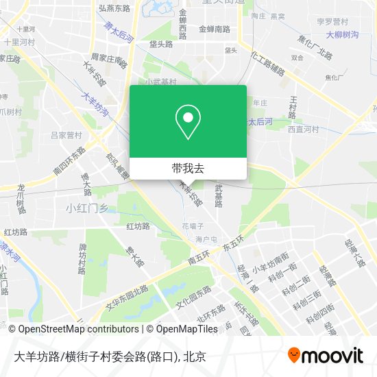 大羊坊路/横街子村委会路(路口)地图