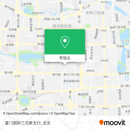 厦门国际三元桥支行地图