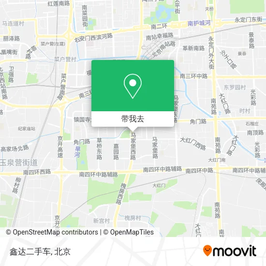鑫达二手车地图
