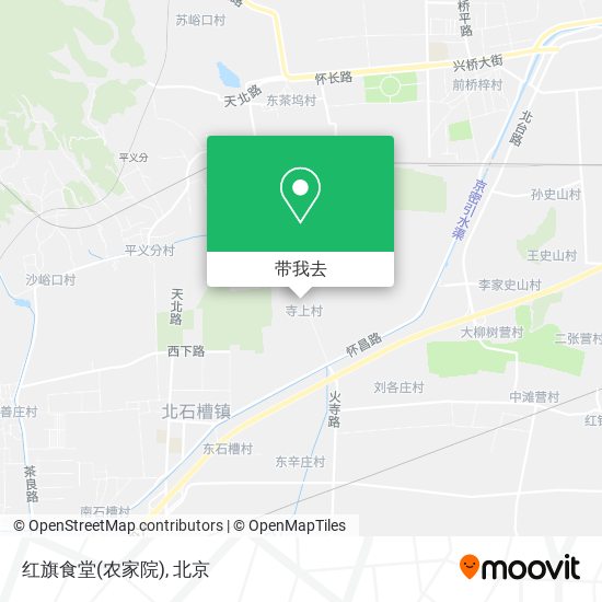 红旗食堂(农家院)地图