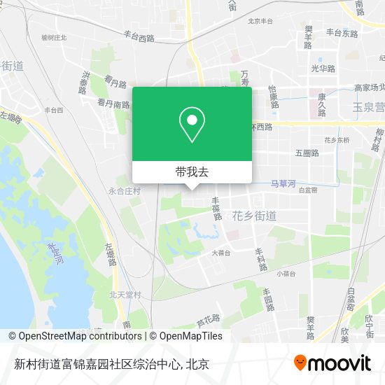 新村街道富锦嘉园社区综治中心地图