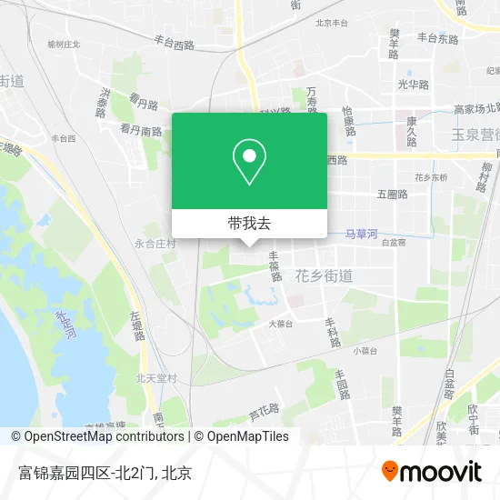 富锦嘉园四区-北2门地图